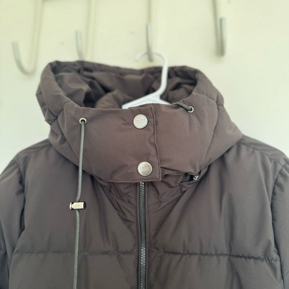 DKNY black down winter coat Size M - Picture 6 of 16